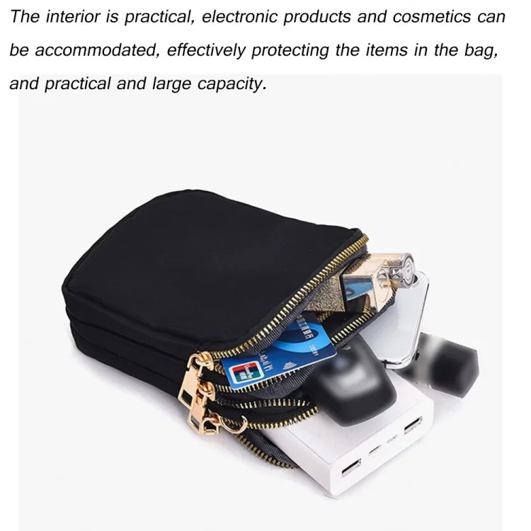 TBD06047728_B4.webp Crossbody Mobile Phone Bag Mini Vertical Coin Purse For Women Back Headphone Hole Design - Image 5