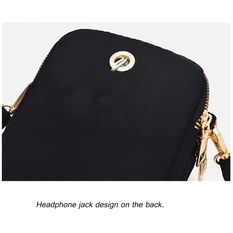 TBD06047728_B7.webp Crossbody Mobile Phone Bag Mini Vertical Coin Purse For Women Back Headphone Hole Design - Image 8