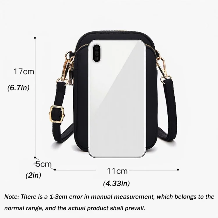 TBD06047728_B9.webp Crossbody Mobile Phone Bag Mini Vertical Coin Purse For Women Back Headphone Hole Design - Image 10