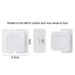 Multifunctional Baby Anti-pinch Door Latch Drawer Refrigerator Child Safety Lock - Image 2