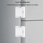 Multifunctional Baby Anti-pinch Door Latch Drawer Refrigerator Child Safety Lock - Image 5
