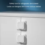 Multifunctional Baby Anti-pinch Door Latch Drawer Refrigerator Child Safety Lock - Image 7