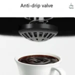 HOMEZEST 600W 0.65L  Automatic Drip Coffee Maker with Glass Carafe 2-6 Cup Capacity - Image 7