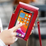 Touch Screen Crossbody Mobile Phone Bag Multifunctional Zipper Coin Purse - Image 6