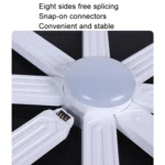 JSK-P30 9 Sections Smart WiFi Bluetooth Splicing Atmosphere Light Sound Control Constellation Light Support Amazon Alexa / Google Assistant / DuerOS - Image 5