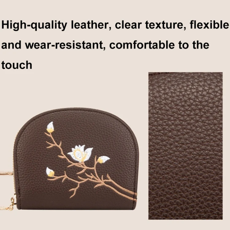 TBD06047783_B6.webp Semicircular Embroidery Large Capacity Multi-card Slot ID Card Holder - Image 7