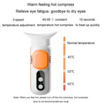KONKA Hot And Cold Compress Misting Eye Moisturizer Spray Steamer Handheld Eye Misting Instrument - Image 2