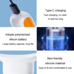KONKA Hot And Cold Compress Misting Eye Moisturizer Spray Steamer Handheld Eye Misting Instrument - Image 9