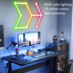 JSK-P22 5V Bluetooth RGB Stitching Light E-Sports Atmosphere Decorative Lamp - Image 4