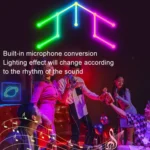 JSK-P26 Smart WiFi Bluetooth Version RGB Direct Illumination Phantom Splicing Light, Support Amazon Alexa / Google Assistant / DuerOS - Image 4