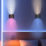 JSK-C38 Rechargeable Double Side Lighted Magnetic Wall Lamp Remote Control Night Light - Image 11