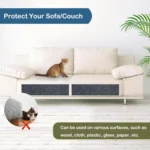 Trimmable Self-Adhesive Cat Scratching Mat DIY Climbing Cat Scratcher - Image 5