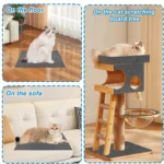 Trimmable Self-Adhesive Cat Scratching Mat DIY Climbing Cat Scratcher - Image 8