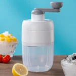 Small Manual Shaved Ice Machine DIY Home Smoothie Maker - Image 2