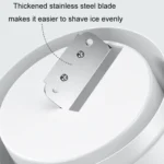 Small Manual Shaved Ice Machine DIY Home Smoothie Maker - Image 3