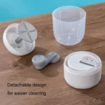 Small Manual Shaved Ice Machine DIY Home Smoothie Maker - Image 4