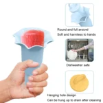 Foldable Silicone Ice Cream Cone Kids Multifunctional Anti-Dirty Hands Anti-Leak Ice Cream Holder - Image 6