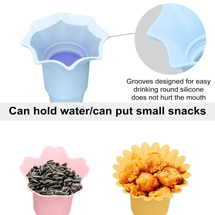 TBD06047892_B6.webp Foldable Silicone Ice Cream Cone Kids Multifunctional Anti-Dirty Hands Anti-Leak Ice Cream Holder - Image 7