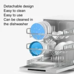 Double-layer Large Size for 8.5-10 inch Air Fryer Silicone Insulated Liner Baking Pan Thickened Cake Molds - Image 6
