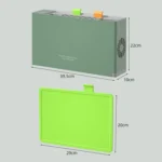 UV Disinfection Drying Knife Chopsticks Storage Holder - Image 11