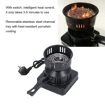 Hookah Coconut Charcoal Stove Outdoor Fire Making Tools - Image 4