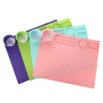 50x40cm Silicone Double Bowl Painting Pad Graffiti Oil Painting Mat Erasable and Washable Silicone Pad - Image 8