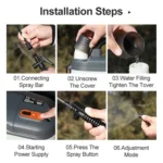 4L Electric Sprayer Agricultural Atomizer Built-In 2000mAh Rechargeable Battery - Image 11