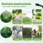 4L Electric Sprayer Agricultural Atomizer Built-In 2000mAh Rechargeable Battery - Image 9
