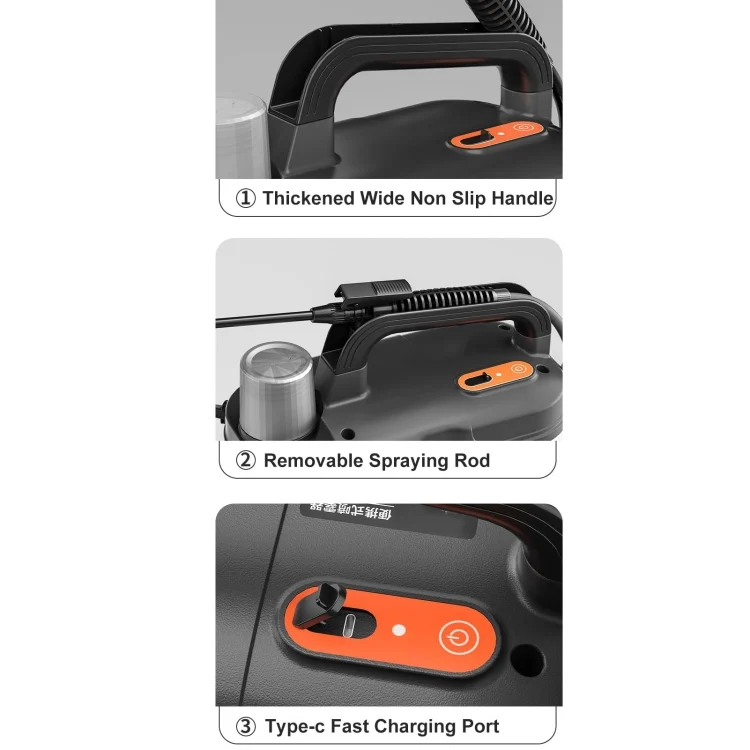 TBD06047972_9.webp 4L Electric Sprayer Agricultural Atomizer Built-In 2000mAh Rechargeable Battery - Image 10
