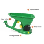 Hand-Powered Seed Spreader for Fertilizer, Salt, Ice Melt Gardens Lawns Small Farms Tool - Image 4