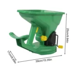 Hand-Powered Seed Spreader for Fertilizer, Salt, Ice Melt Gardens Lawns Small Farms Tool - Image 7