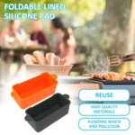For Blackstone Baked Oil Box Silicone Inner Linery Baking Dish Oil Collector Barbecue Cup Pad - Image 2