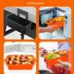 For Blackstone Baked Oil Box Silicone Inner Linery Baking Dish Oil Collector Barbecue Cup Pad - Image 8