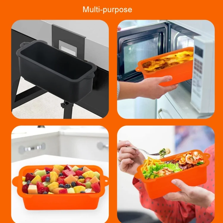 TBD06047982_B7.webp For Blackstone Baked Oil Box Silicone Inner Linery Baking Dish Oil Collector Barbecue Cup Pad - Image 8