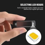 Solar Warning Light Anti-rear Collision LED Flashing Light - Image 6