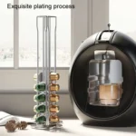 Home Capsule Coffee Rack Electroplated Iron Capsule Storage Stand - Image 7