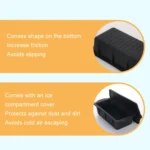 Silicone Ice Lattice Molds Ice Storage Box With Lid - Image 5