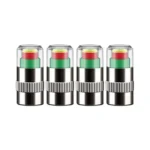 4pcs /Set Vehicle Tire Valve Caps High Precision Tire Pressure Monitoring Warning Cap