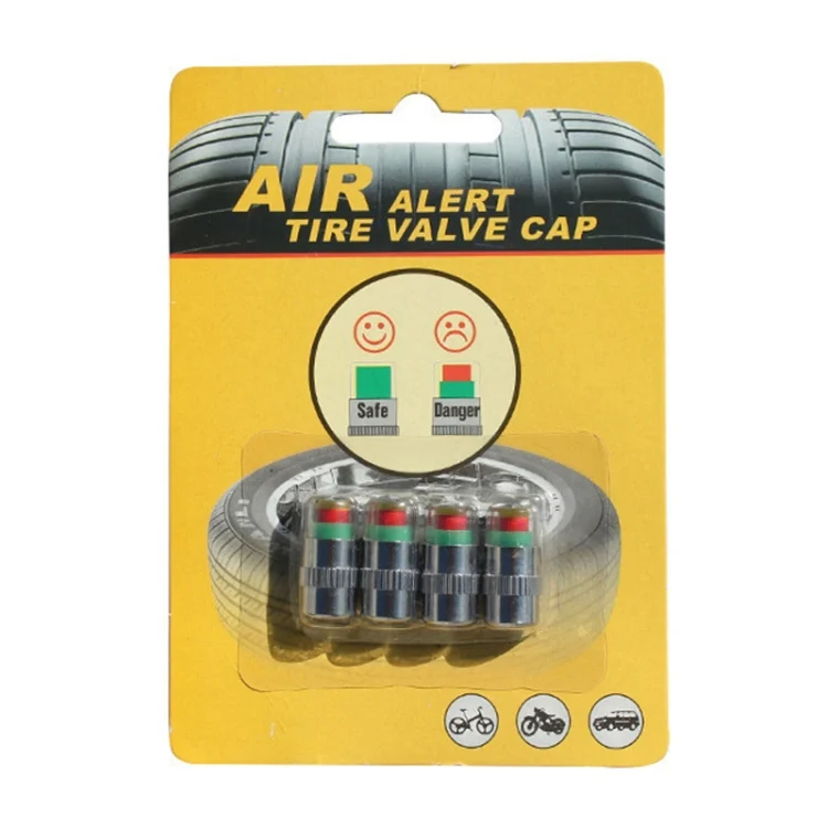 TBD06048038_B7.webp 4pcs /Set Vehicle Tire Valve Caps High Precision Tire Pressure Monitoring Warning Cap - Image 8
