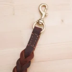 Leather Pet Leash Short Pull Rope Dog Chain - Image 5