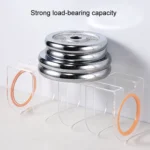 Book Riser Stand Desktop Book Storage Shelf Student Transparent Book Holder - Image 6