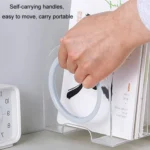 Book Riser Stand Desktop Book Storage Shelf Student Transparent Book Holder - Image 7