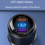 Vehicle Mini Fast Charging Charger Car One To Two Cigarette Lighter - Image 7