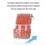 Stainless Steel High Temperature Resistant Silicone Brush Pot Cleaning Supplies - Image 4