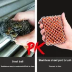 Stainless Steel High Temperature Resistant Silicone Brush Pot Cleaning Supplies - Image 6