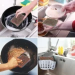 Stainless Steel High Temperature Resistant Silicone Brush Pot Cleaning Supplies - Image 8