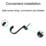 Curtain Roman Rod Top Installation Bracket Curtain Mounting Base Trays Accessories - Image 4