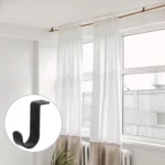 Curtain Roman Rod Top Installation Bracket Curtain Mounting Base Trays Accessories - Image 6