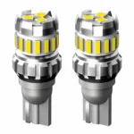 2pcs T10 3030+4014 18LED Constant Current Decoder Indicator Light Reversing Light