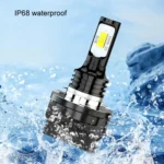 2pcs H11B 3570 2LED 80W Car Headlight Bulbs High Bright Fog Lights - Image 4